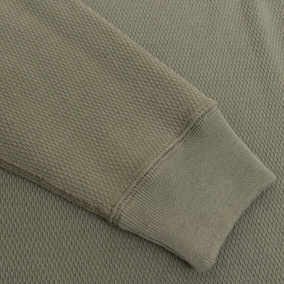 Filson Waffle Knit Thermal Crewneck Shirt Mens XS Long Sleeve Mossy Rock Green - Picture 6 of 16